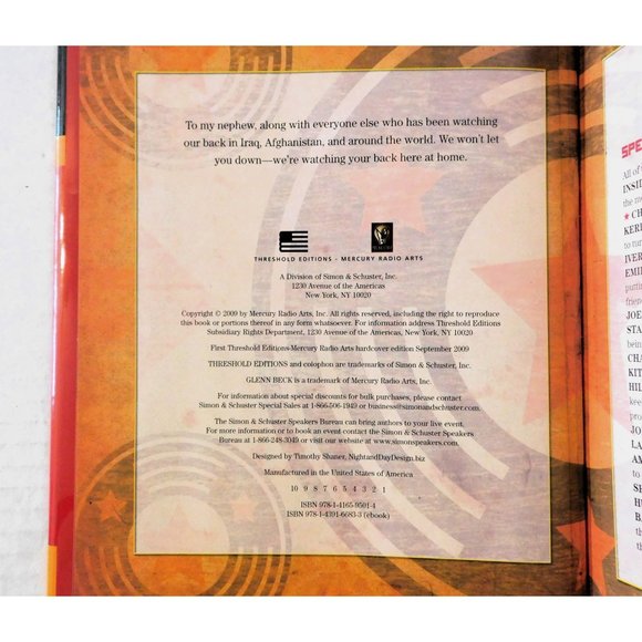 Arguing with Idiots by Glenn Beck 1st Threshold Edition 2009 Hardcover Jacket - Picture 5 of 6